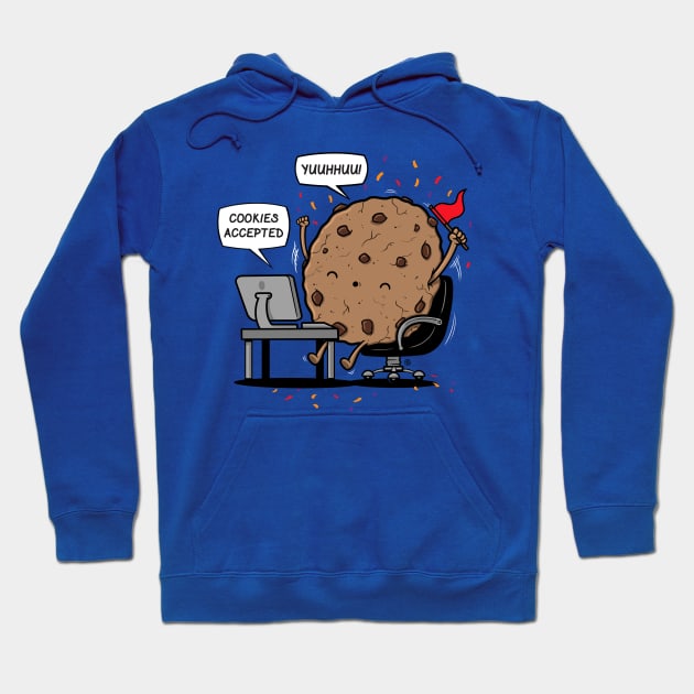 COOKIES ACCEPTED Hoodie by FernandoSala